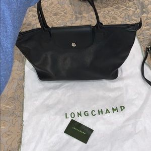 Small Black Longchamp Tote